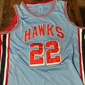 Atlanta Hawks Rare Powder Blue Authentic Jersey